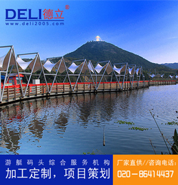 專業(yè)高品質(zhì)防腐木景觀浮橋休閑浮臺設(shè)計(jì)、建造工程 浮橋浮箱